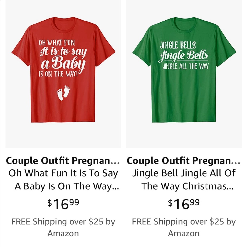 Couple’s Future Parents Announcement Tees